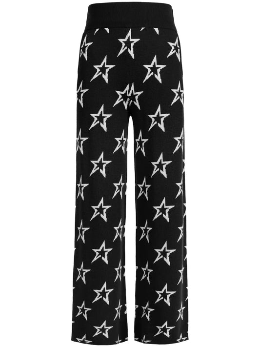 Chalet Embroidered-Logo Knitted Trousers