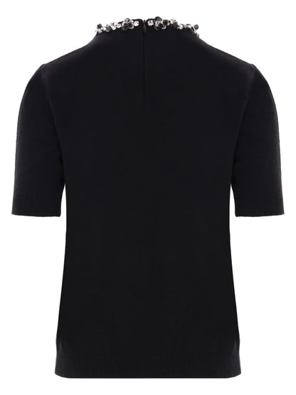 Gem-Embellished Sweater