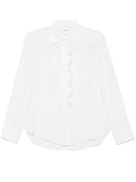 Ruffle-Detail Shirt