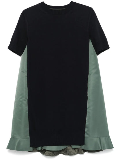 Panelled Mini Dress
