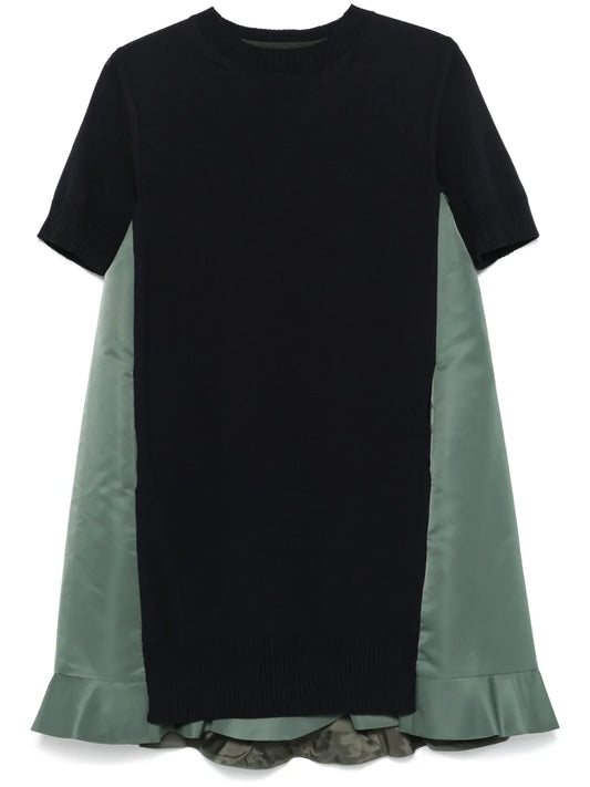 Panelled Mini Dress