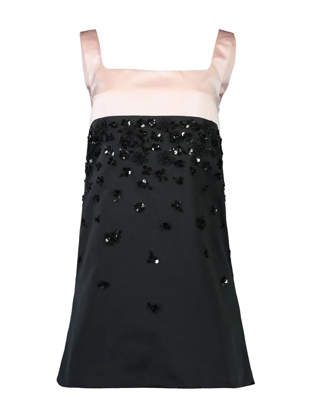 Sequin-Embellished Mini Dress