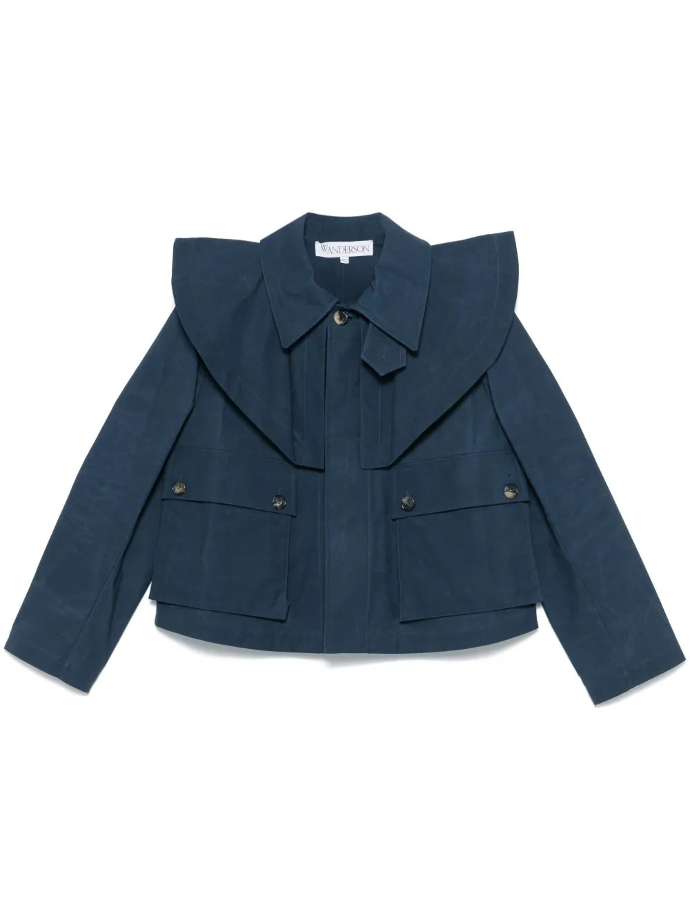 Cropped Trench Jacket