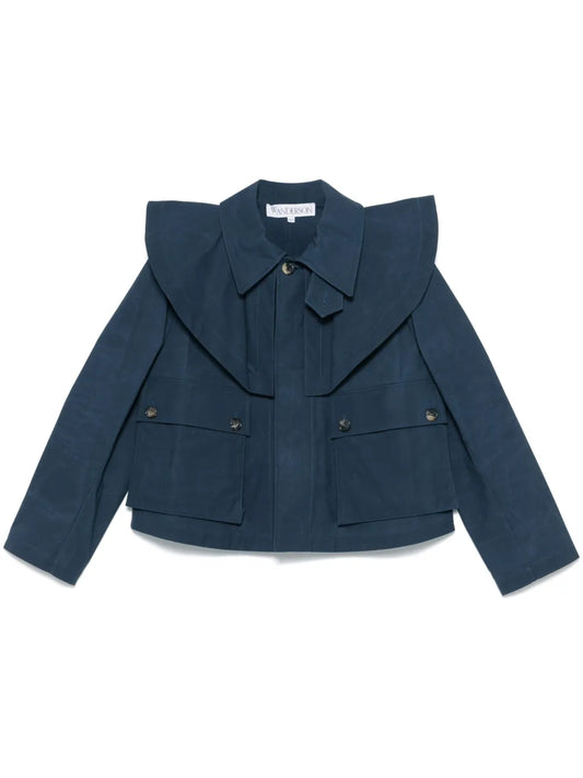 Cropped Trench Jacket