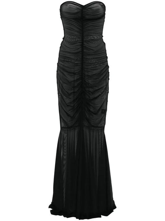 Strapless Fishtail Gown