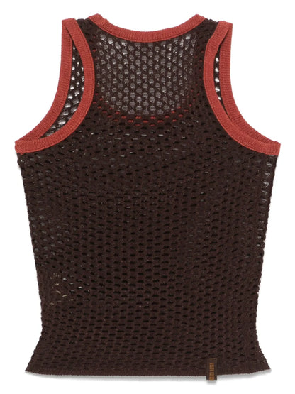 Fishnet Tank Top