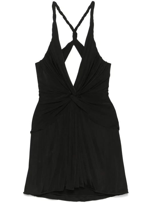 Front-Knot Mini Dress