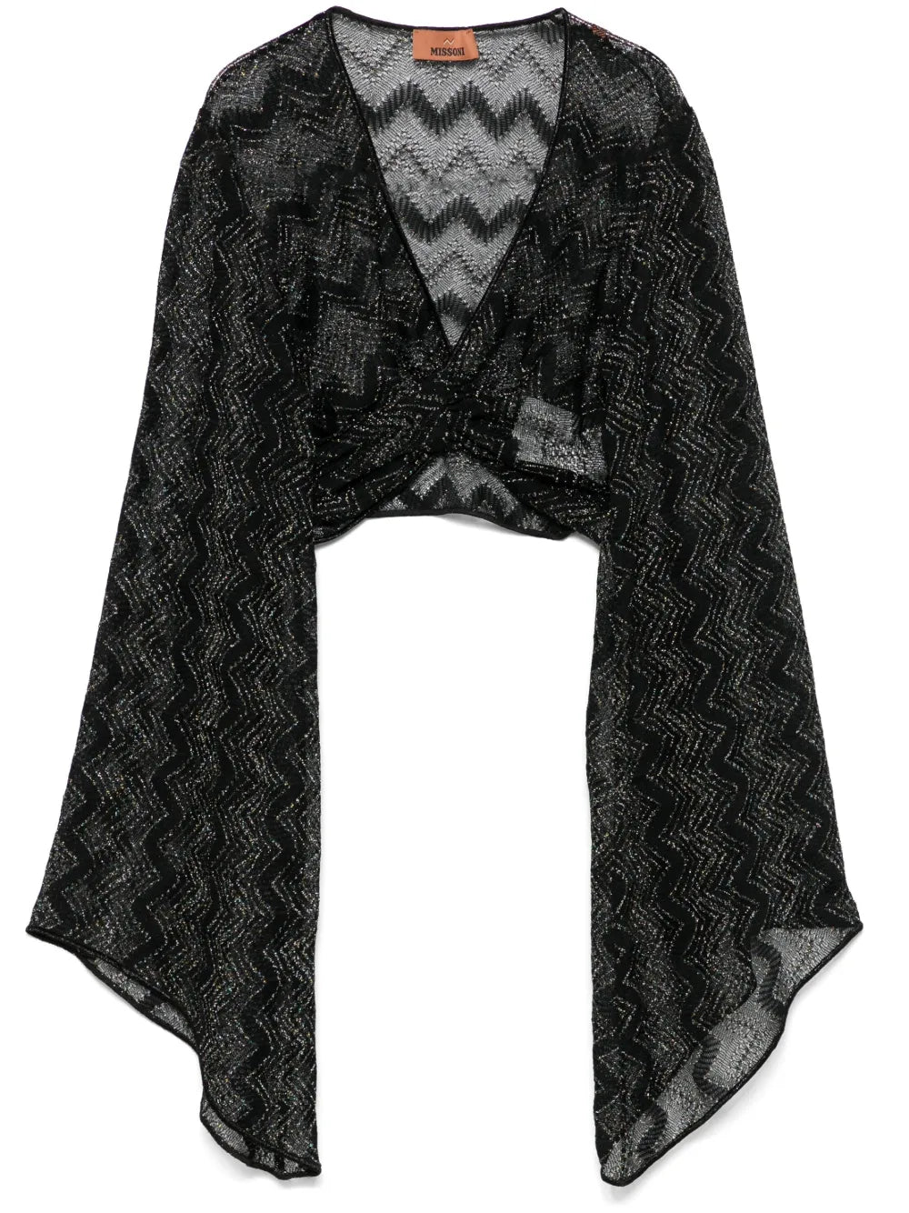 Crochet-Knit Cropped Top