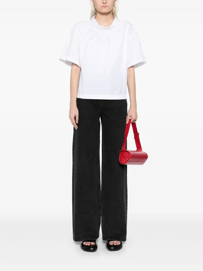 Belted Wide Leg Jeans