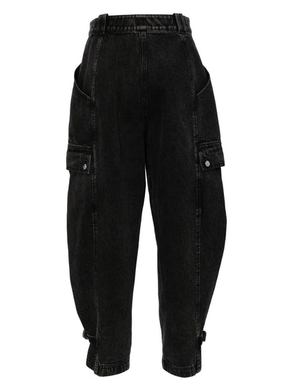Denim Cargo Jeans