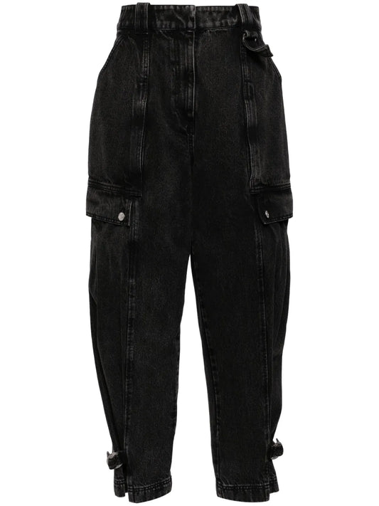 Denim Cargo Jeans