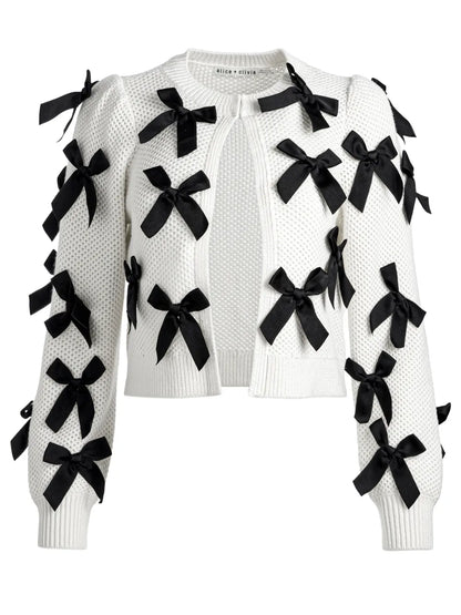 Kitty Bow Cardigan