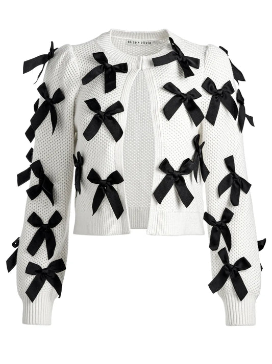 Kitty Bow Cardigan