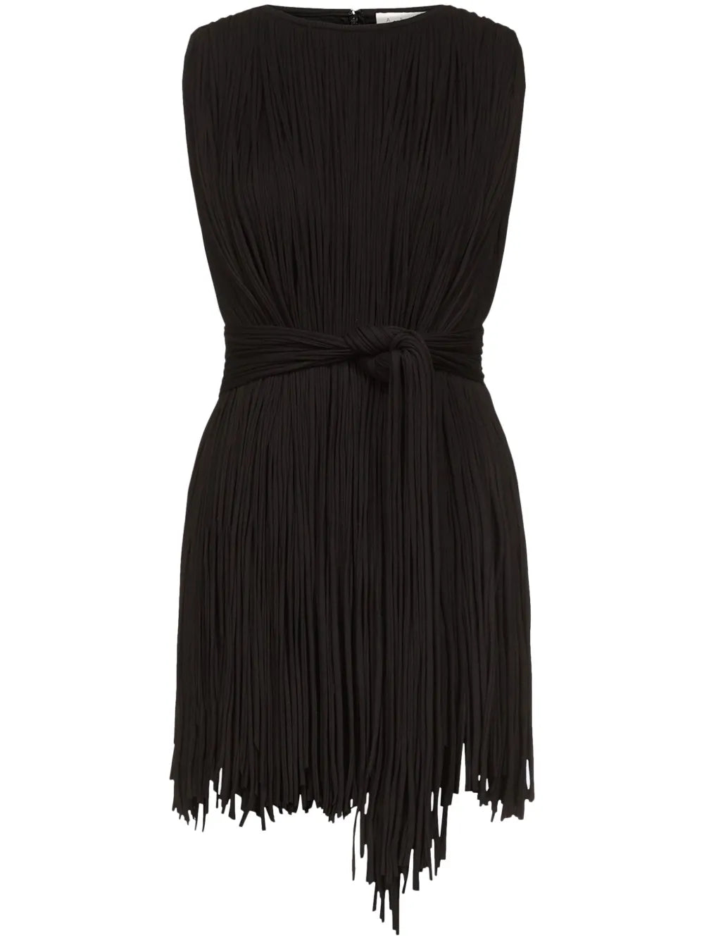 Sleeveless Fringed Top