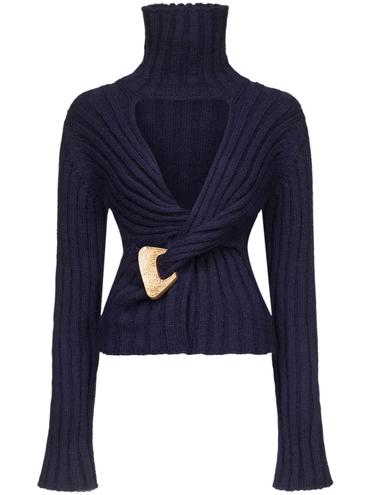 High-Neck Sweater