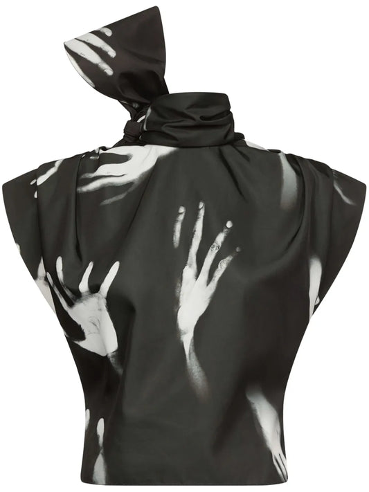 Handprint Sleeveless Top