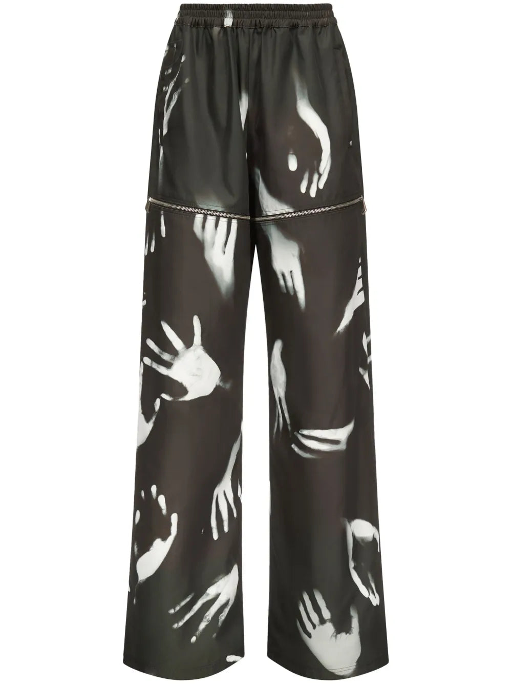 Handprint Slit Track Pants