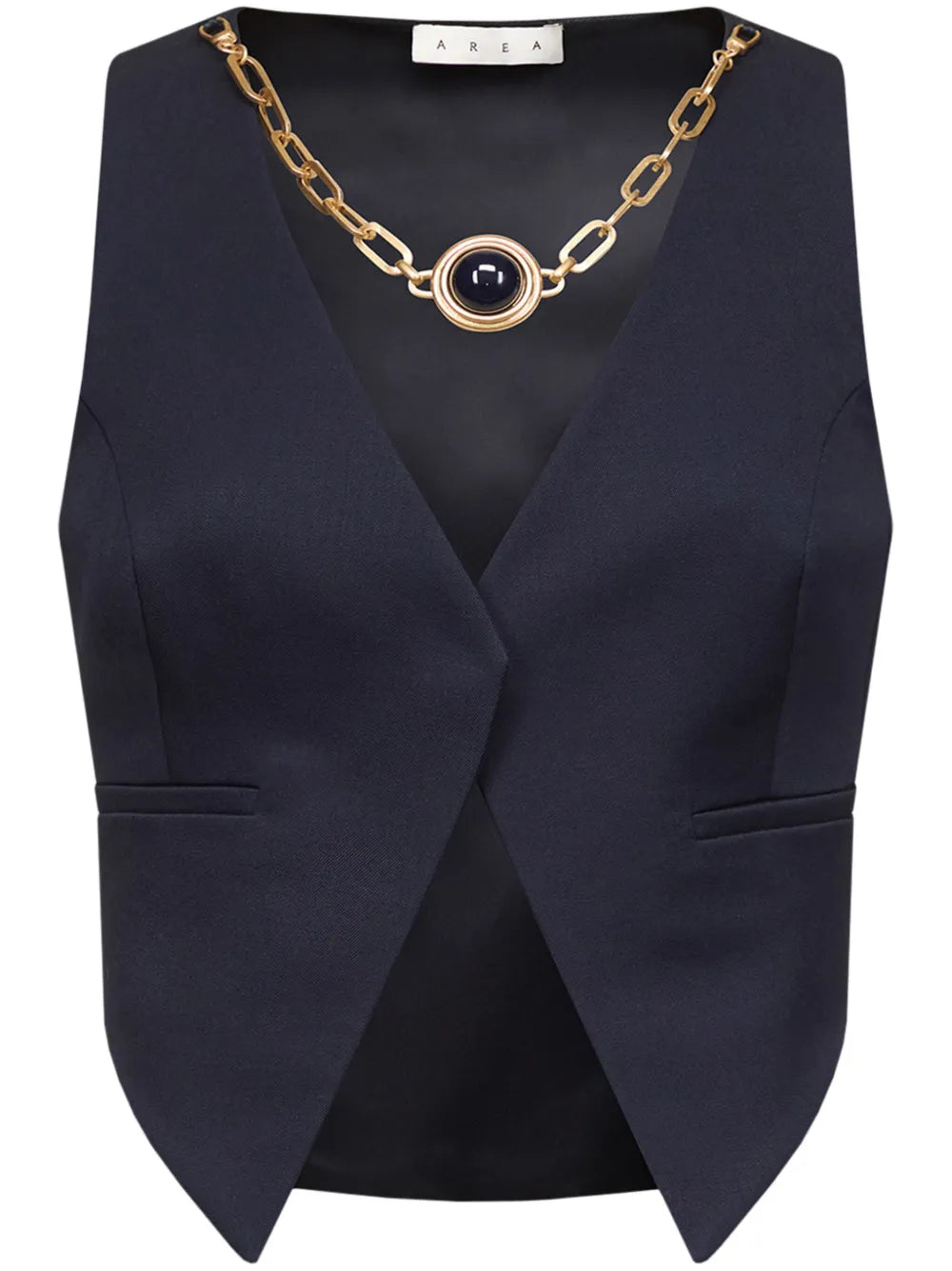 Gemstone-Necklace Gilet