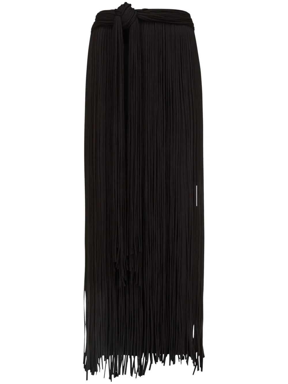 Fringed Midi Skirt