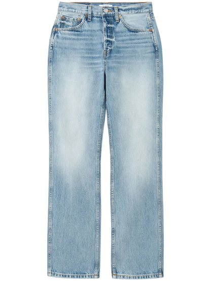 High-Rise Loose Jeans