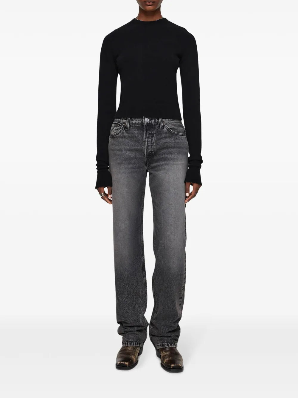 Crew-Neck Cashmere Jumper