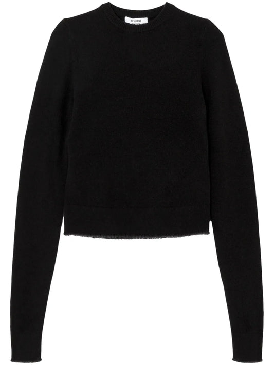 Crew-Neck Cashmere Jumper