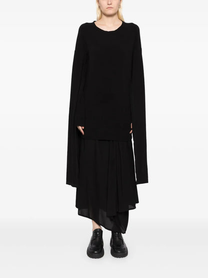 Layered Hanging Sleeves Top