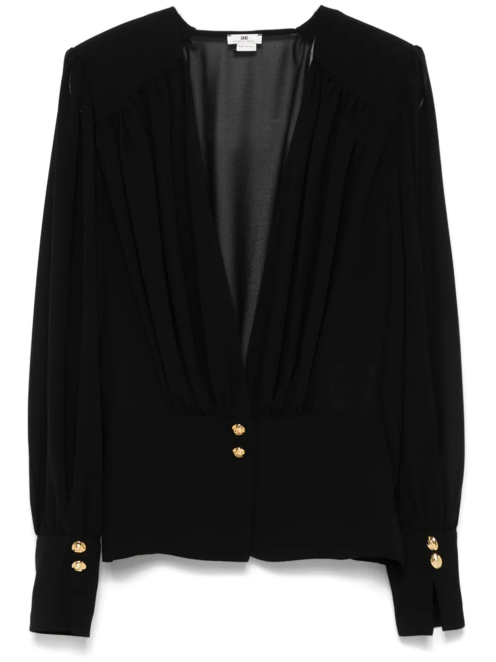 Georgette Peplum Blouse