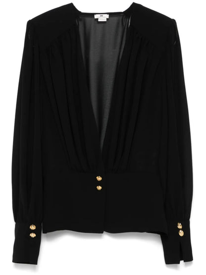 Georgette Peplum Blouse