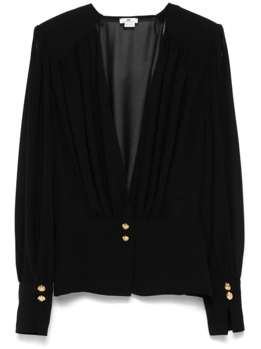 Georgette Peplum Blouse