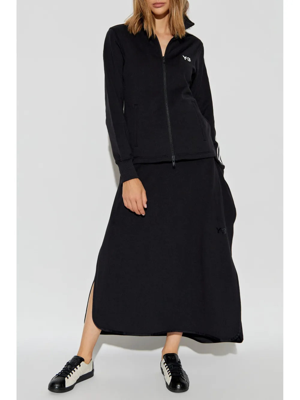 Zip-Up Logo Sweatshirt