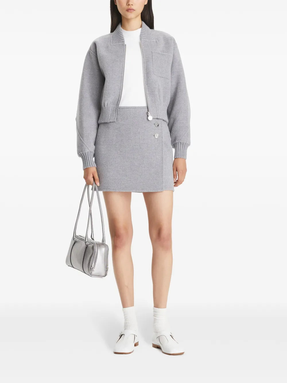 T Monogram Mini Skirt