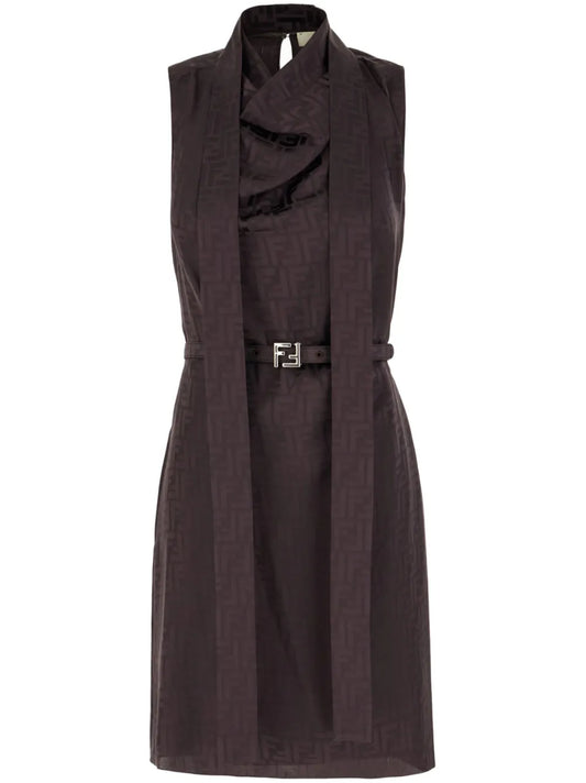 Ff-Motif Mini Dress