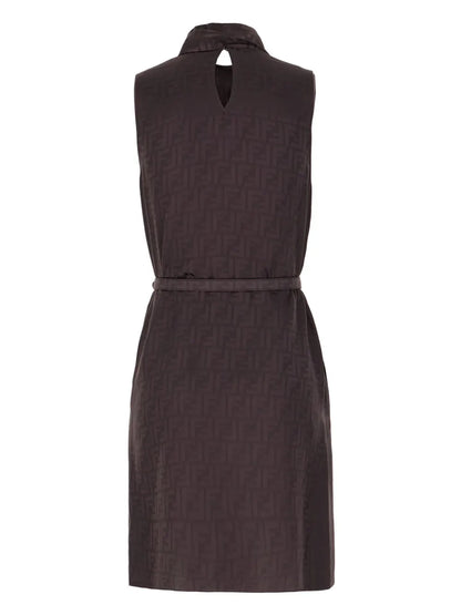Ff-Motif Mini Dress