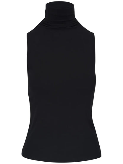 High Neck Sleeveless Top