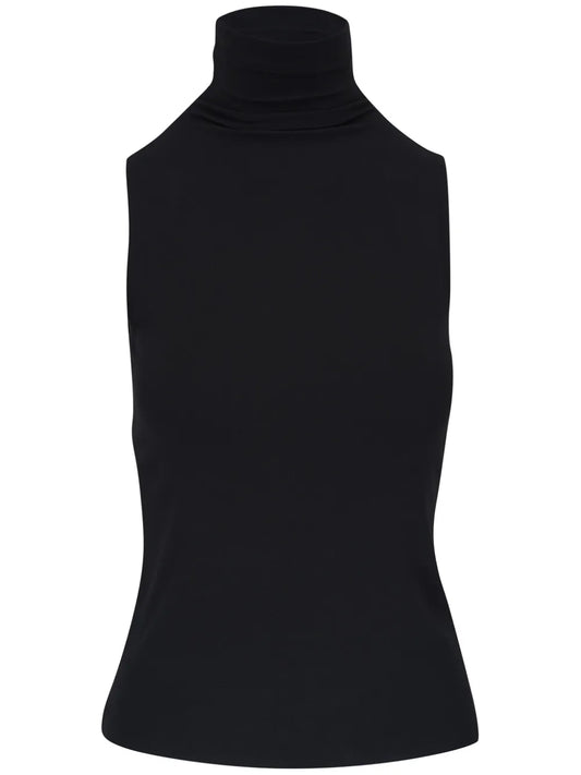 High Neck Sleeveless Top