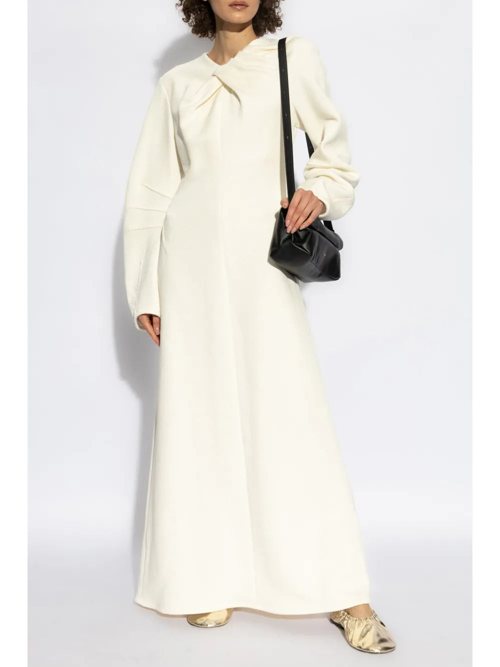 Knot-Detail Maxi Dress