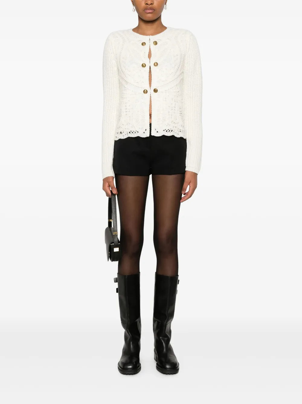 Open-Knit Cardigan