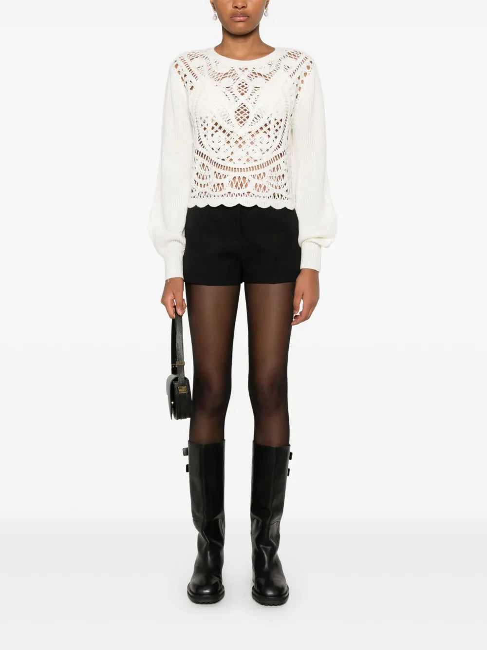 Open-Knit Sweater