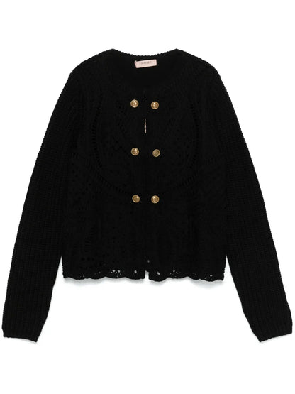 Open-Knit Cardigan
