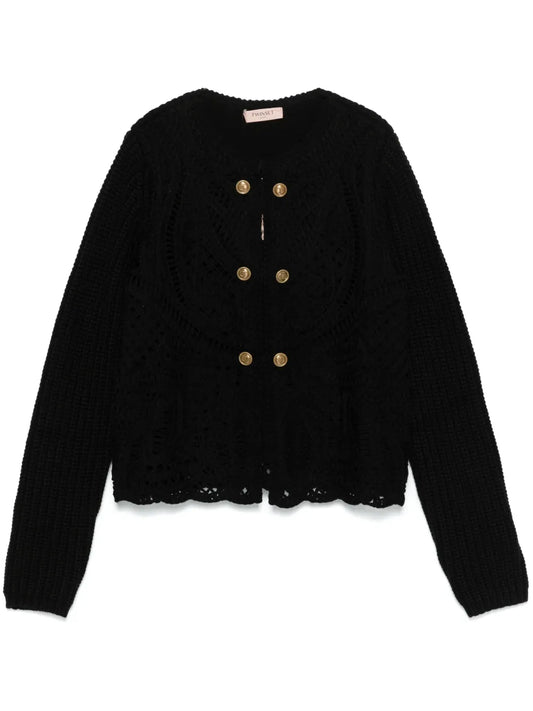 Open-Knit Cardigan