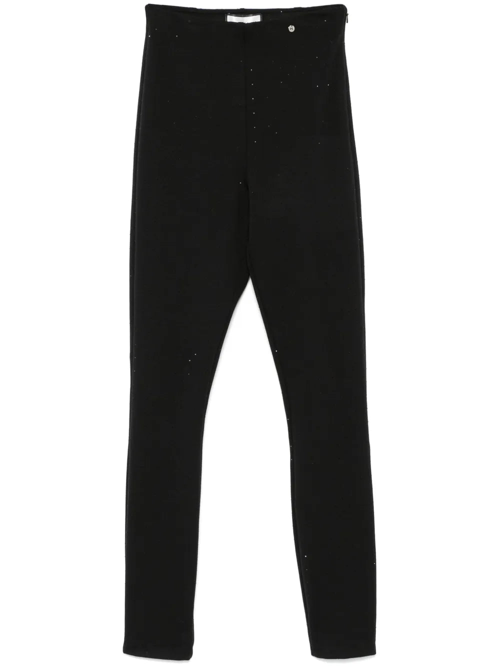 Rhinestone-Embellished Leggings