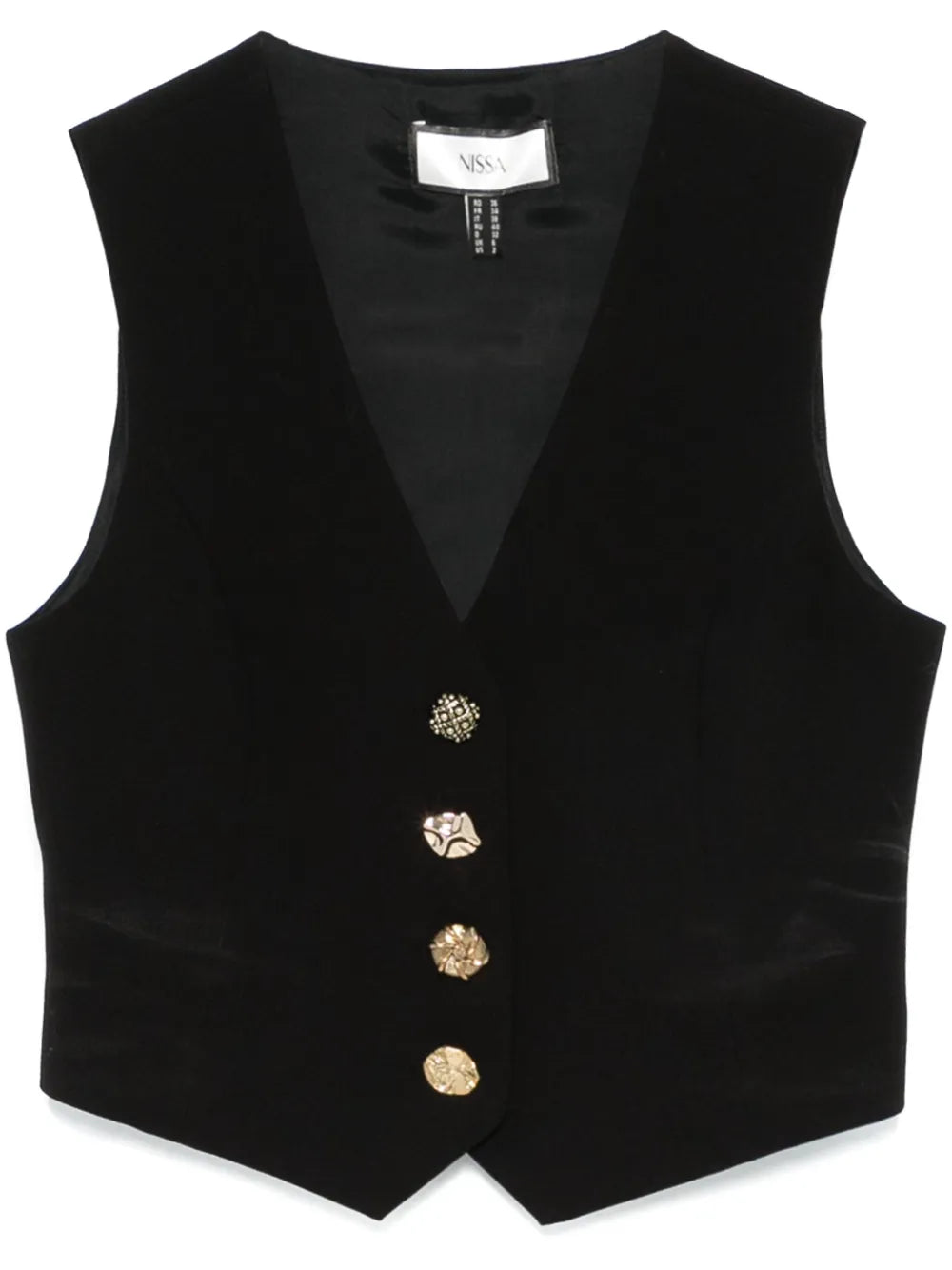 Decorative-Buttons Waistcoat
