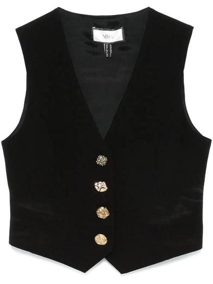 Decorative-Buttons Waistcoat