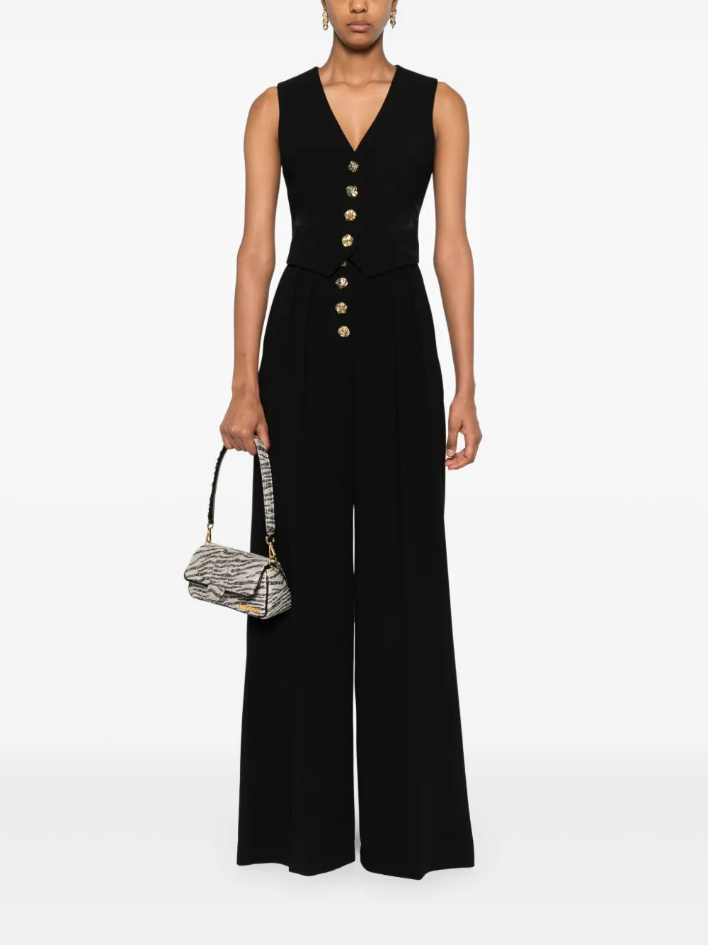 Decorative-Buttons Waistcoat