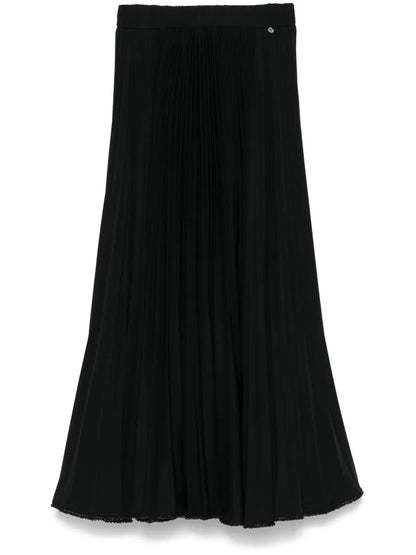 Pleated High-Waisted Skirt