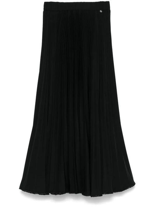 Pleated High-Waisted Skirt
