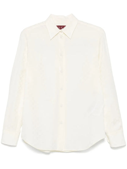 Gg Silk Shirt