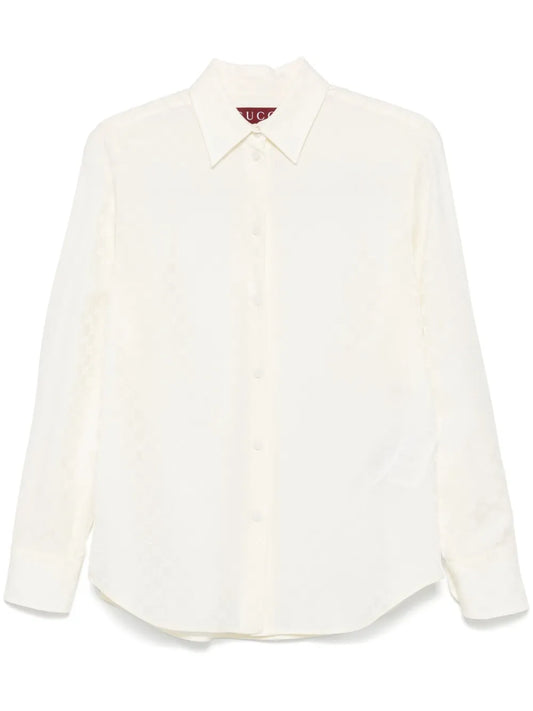 Gg Silk Shirt