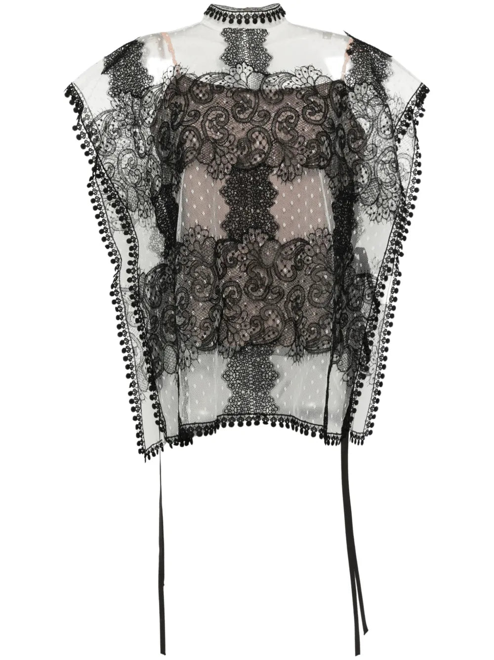 Lace Detail Blouse
